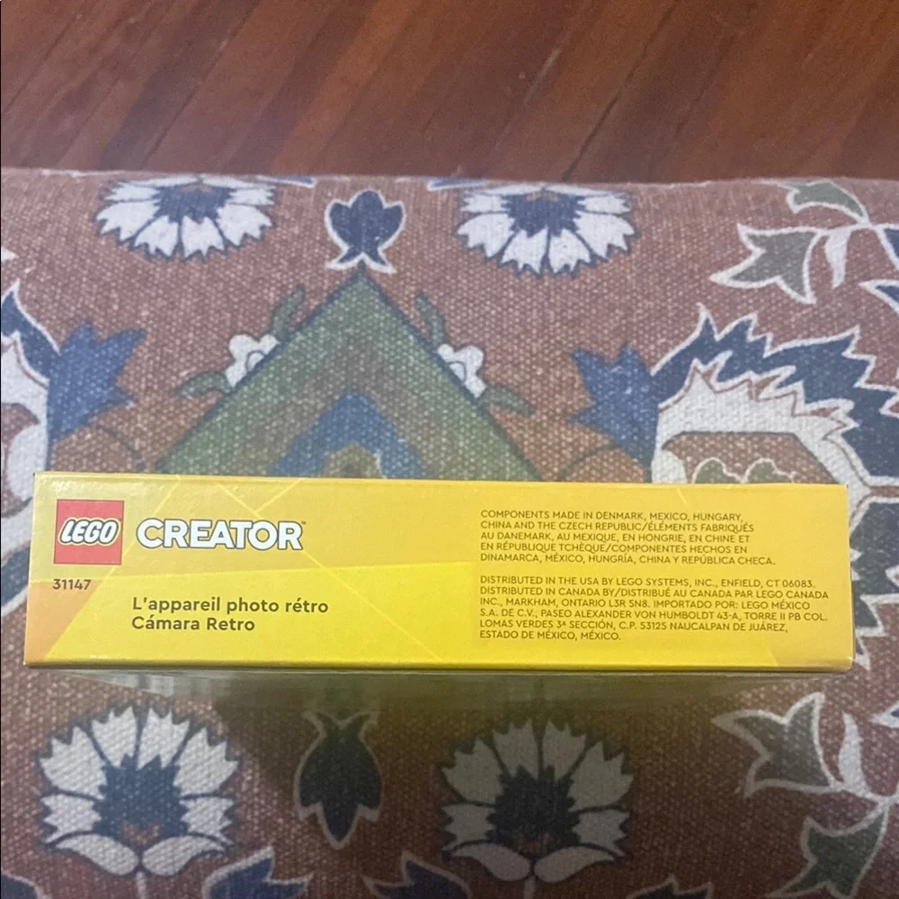 Lego Black and Gray Simulated Camera Set